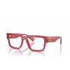 Miu Miu MU 02XV Eyeglasses 15Q1O1 bordeaux trasparent - product thumbnail 2/3