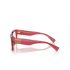Miu Miu MU 02XV Eyeglasses 15Q1O1 bordeaux trasparent - product thumbnail 3/3