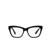 Miu Miu MU 03UV Eyeglasses 1AB1O1 black - product thumbnail 1/3