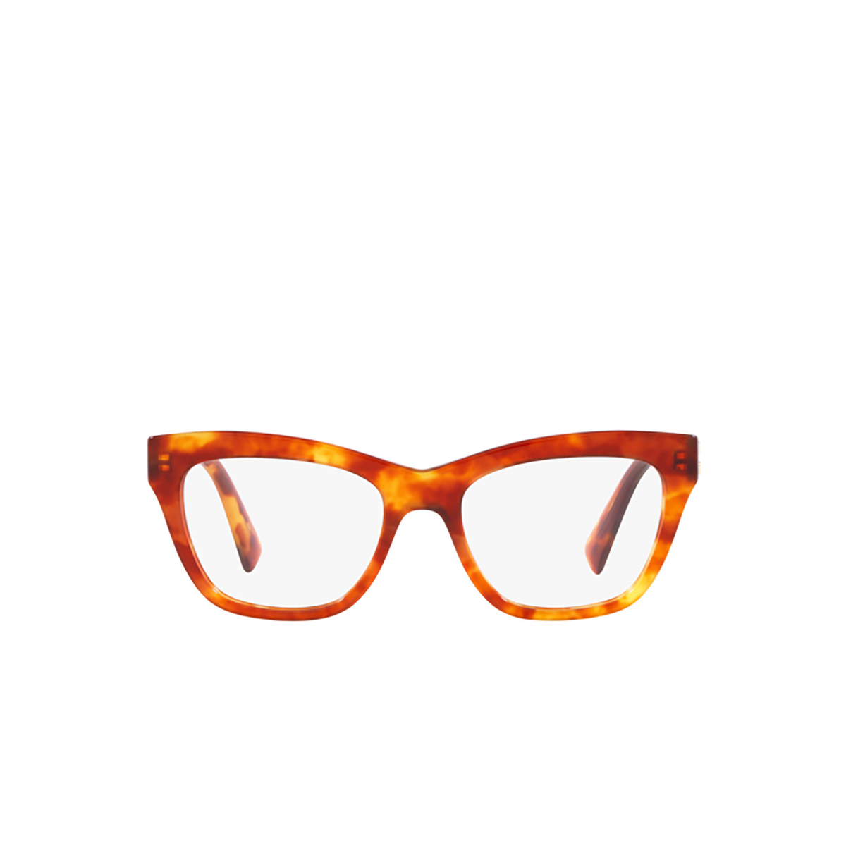 Miu Miu MU 03UV Eyeglasses 4BW1O1 Havana Light - front view