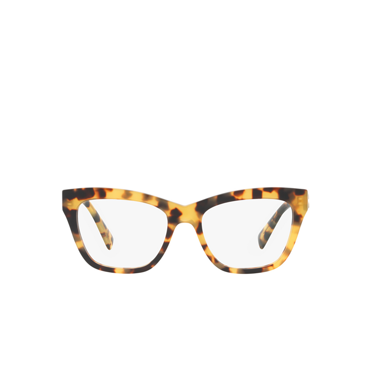 Miu Miu MU 03UV Eyeglasses 7S01O1 Light Havana - product thumbnail 1/4