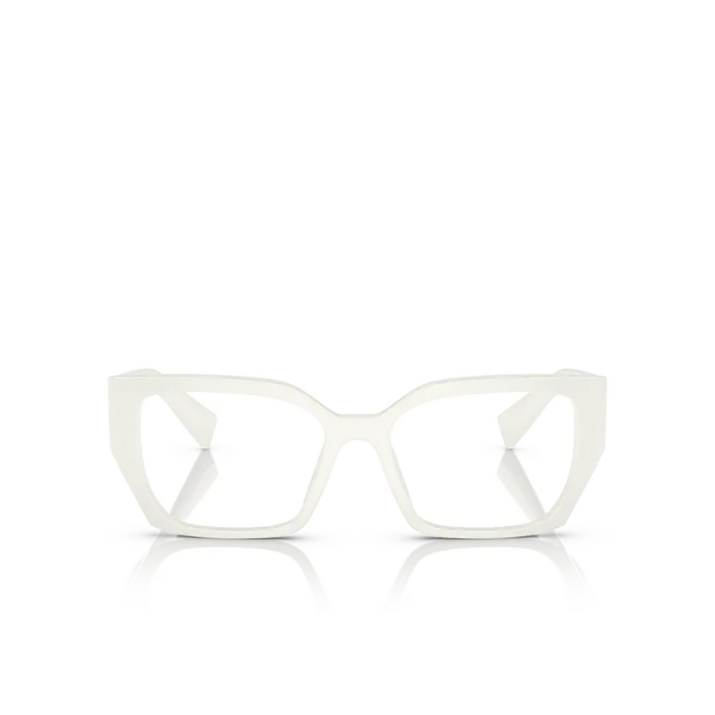 Miu Miu MU 03VV Eyeglasses 1421O1 white - 1/3