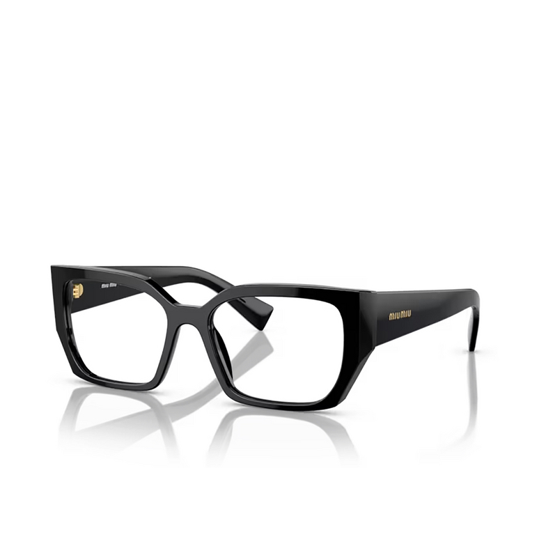 Miu Miu MU 03VV Eyeglasses 1AB1O1 black - 2/3