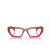 Miu Miu MU 03XV Eyeglasses 15Q1O1 bordeaux trasparent - product thumbnail 1/3