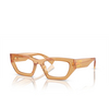 Miu Miu MU 03XV Eyeglasses 16Q1O1 medlar transparent - product thumbnail 2/3