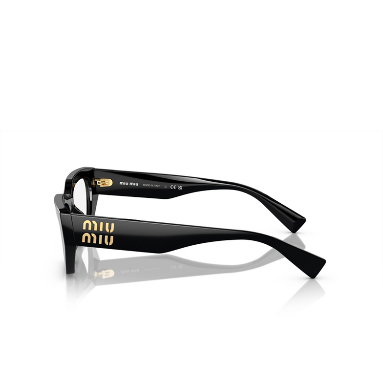 Miu Miu MU 03XV Eyeglasses 1AB1O1 black - 3/3