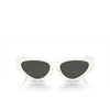 Miu Miu MU 03ZS Sunglasses 1425S0 white - product thumbnail 1/3