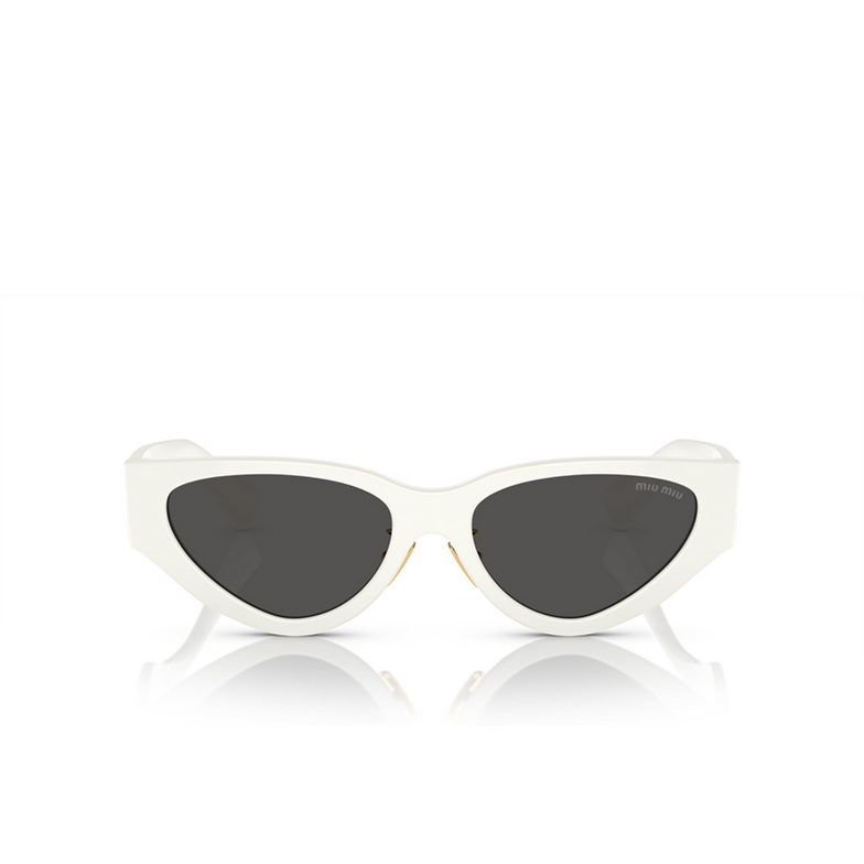 Miu Miu MU 03ZS Sunglasses 1425S0 white - 1/3