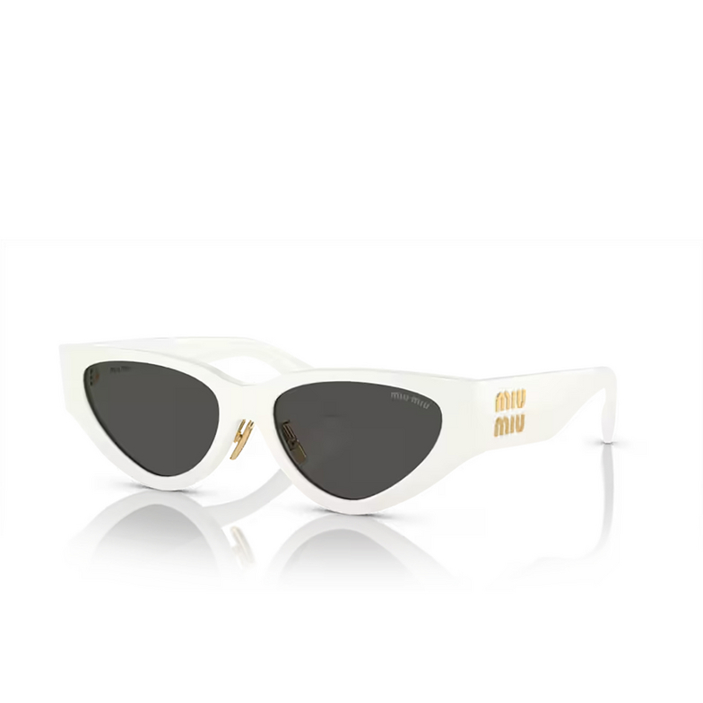 Miu Miu MU 03ZS Sunglasses 1425S0 white - 2/3