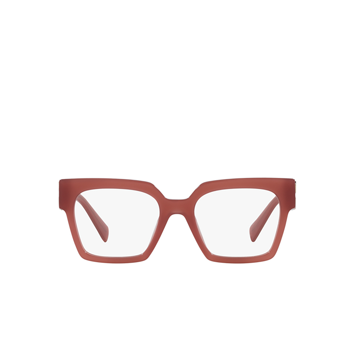 Miu Miu MU 04UV Eyeglasses 10M1O1 Opal Cognac - front view