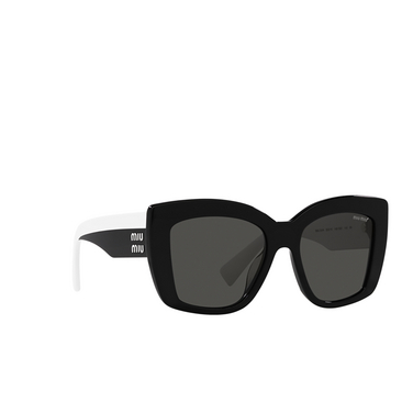 Miu Miu MU 04WS Sunglasses 1ab5s0 black - three-quarters view