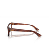 Miu Miu MU 04XV Eyeglasses 11Q1O1 striped tobacco - product thumbnail 3/3