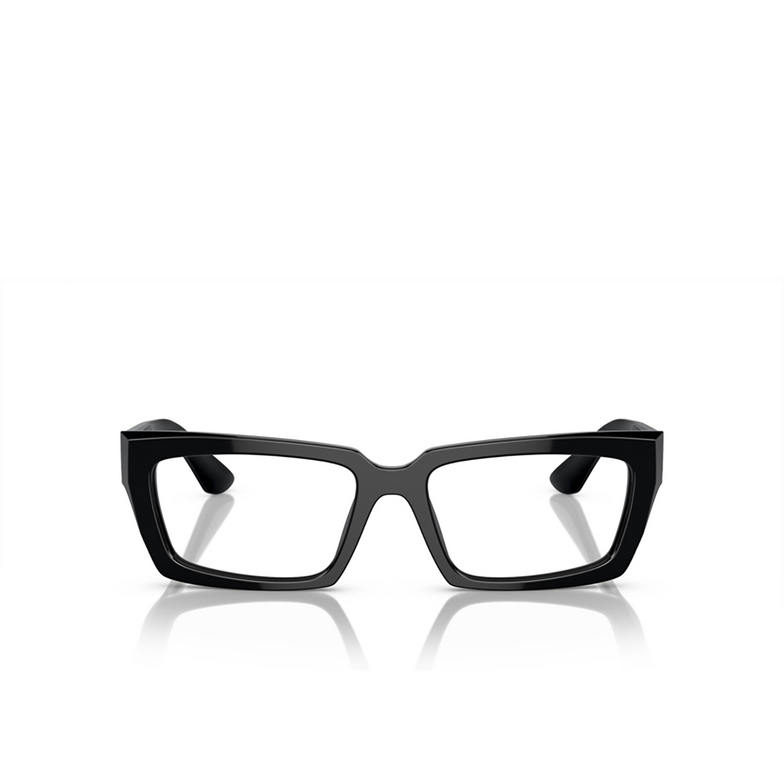 Miu Miu MU 04XV Eyeglasses 1AB1O1 black - 1/3