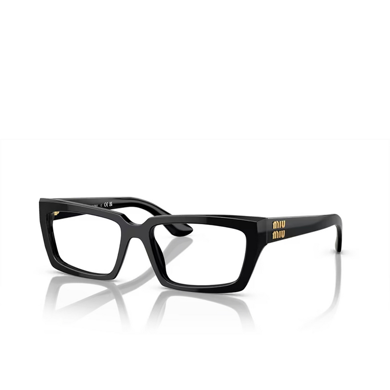 Miu Miu MU 04XV Eyeglasses 1AB1O1 black - 2/3