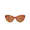 Miu Miu MU 04YS Sunglasses 4BW2Z1 light havana - product thumbnail 1/3