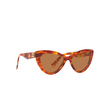 Miu Miu MU 04YS Sunglasses 4BW2Z1 light havana - product thumbnail 2/3