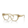 Miu Miu MU 05VV Eyeglasses 11M1O1 ivy opal - product thumbnail 2/3