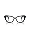 Miu Miu MU 05VV Korrektionsbrillen 1AB1O1 black - Produkt-Miniaturansicht 1/3