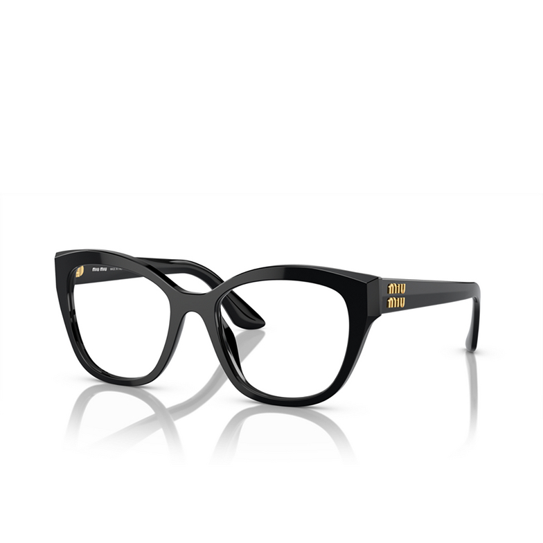 Miu Miu MU 05XV Eyeglasses 1AB1O1 black - 2/3