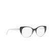 Miu Miu MU 06TV Eyeglasses 1141O1 black gradient - product thumbnail 2/3