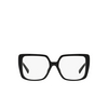 Miu Miu MU 06VV Eyeglasses 1AB1O1 black - product thumbnail 1/3