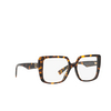 Miu Miu MU 06VV Eyeglasses VAU1O1 honey havana - product thumbnail 2/3