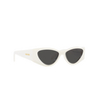 Miu Miu MU 06YS Sunglasses 1425S0 white - product thumbnail 2/3