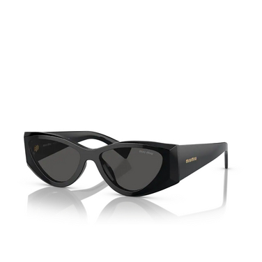 Miu Miu MU 06YS Sunglasses 1ab5s0 black - three-quarters view