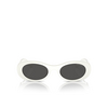 Gafas de sol Miu Miu MU 06ZS 1425S0 white ivory - Miniatura del producto 1/3