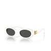 Miu Miu MU 06ZS Sunglasses 1425S0 white ivory - product thumbnail 2/3