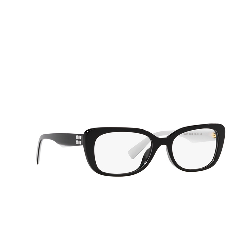 Miu Miu MU 07VV Eyeglasses 10G1O1 black - 2/3