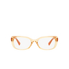 Miu Miu MU 07VV Eyeglasses 12M1O1 orange - product thumbnail 1/3