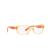 Miu Miu MU 07VV Eyeglasses 12M1O1 orange - product thumbnail 2/3
