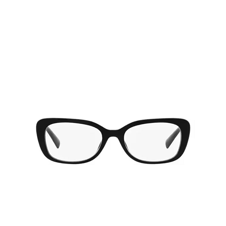 Miu Miu MU 07VV Eyeglasses 1AB1O1 black - 1/3