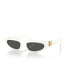 Miu Miu MU 07ZS Sunglasses 1425S0 white ivory - product thumbnail 2/3