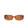 Miu Miu MU 08YS Sunglasses 4BW2Z1 light havana - product thumbnail 1/3