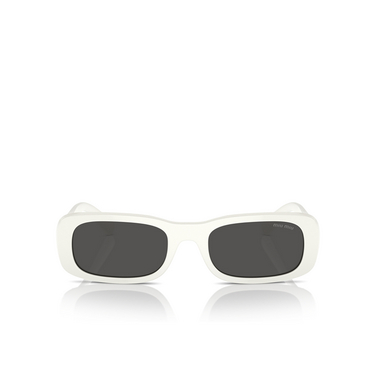 Miu Miu MU 08ZS Sunglasses 1425S0 white ivory - front view