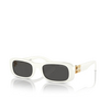 Miu Miu MU 08ZS Sunglasses 1425S0 white ivory - product thumbnail 2/3
