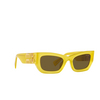 Miu Miu MU 09WS Sunglasses 17L01T ananas opal - product thumbnail 2/3