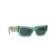 Miu Miu MU 09WS Sunglasses 19L09T ivy opal - product thumbnail 2/3