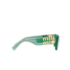 Miu Miu MU 09WS Sunglasses 19L09T ivy opal - product thumbnail 3/3