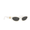 Miu Miu MU 09YS Sonnenbrillen 1425S0 white - Produkt-Miniaturansicht 2/3