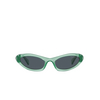 Miu Miu MU 09YS Sunglasses 19L09T anise opal - product thumbnail 1/3
