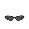 Miu Miu MU 09YS Sunglasses 1AB5S0 black - product thumbnail 1/3