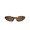 Miu Miu MU 09YS Sunglasses VAU06B honey havana - product thumbnail 1/3