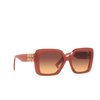 Miu Miu MU 10YS Sunglasses 10M07P cognac opal - product thumbnail 2/3