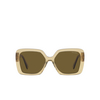 Miu Miu MU 10YS Sunglasses 11M01T ivy opal - product thumbnail 1/3