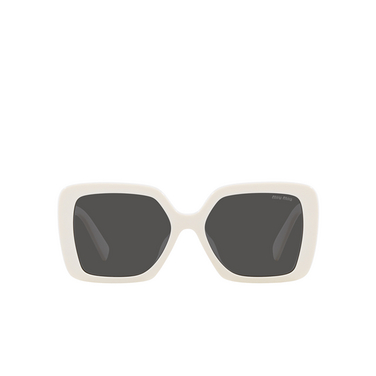 Miu Miu MU 10YS Sunglasses 1425S0 white - front view