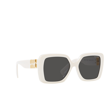 Miu Miu MU 10YS Sunglasses 1425S0 white - three-quarters view