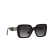 Miu Miu MU 10YS Sonnenbrillen 1AB5D1 black - Produkt-Miniaturansicht 2/3
